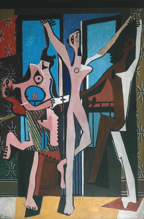 Photo:  'The Three Dancers' by Pablo Picasso (1925)